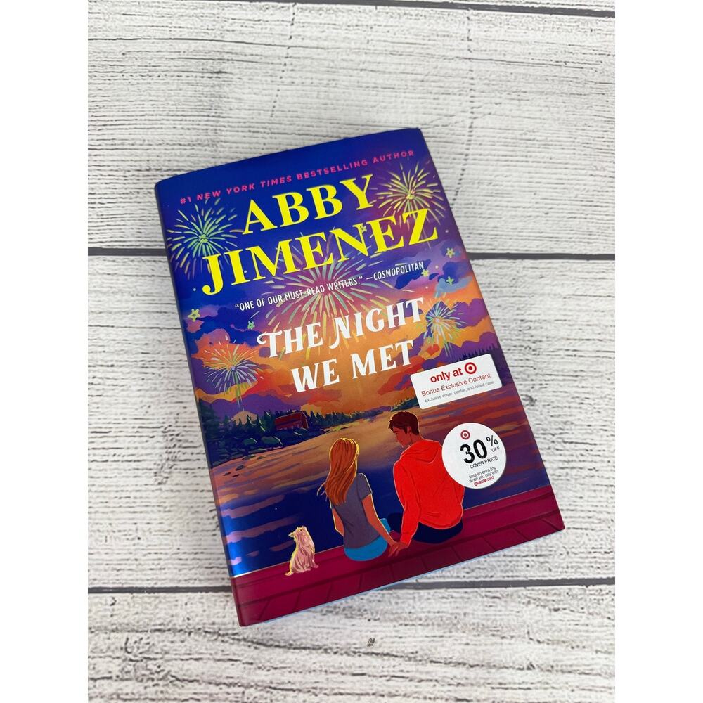 Abby Jimenez Newest Book "The Night We Met" Hardcover
